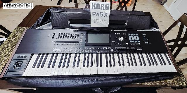 Korg Pa5X, Korg Pa4X, Korg Pa4X MG2, Korg NAUTILUS, Korg Pa1000 MG
