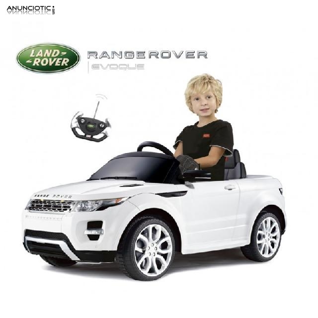 COCHE EL&Eacute;CTRICO CORREPASILLOS RANGE ROVER EVOQUE