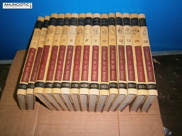 ENCICLOPEDIA EL MUNDO DE LOS NI&Ntilde;OS SALVAT
