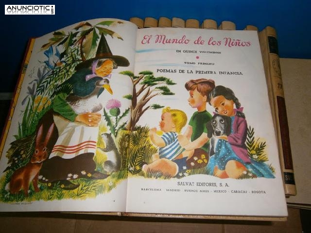 ENCICLOPEDIA EL MUNDO DE LOS NI&Ntilde;OS SALVAT