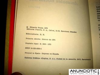 animales nocturnos - eduardo rojas -1&ordf; edic 1975 