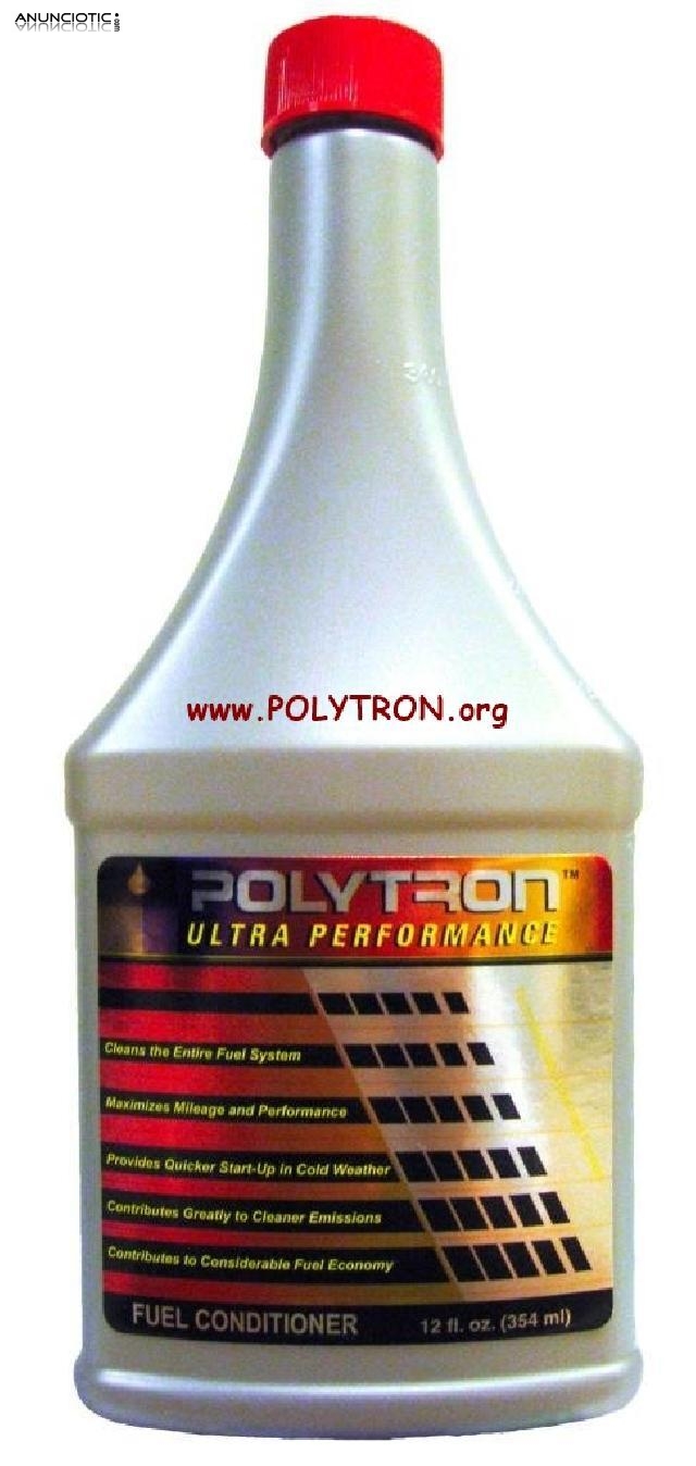 Aditivo para gasolina y diesel POLYTRON GDFC - f&oacute;rmula tecnol&oacute;gicamente ava