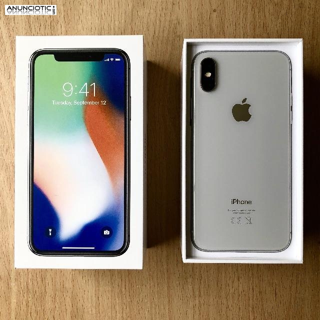 Apple iPhone X 64GB cost 400 EUR , iPhone X 256GB cost 450 EUR , iPhone 8/8