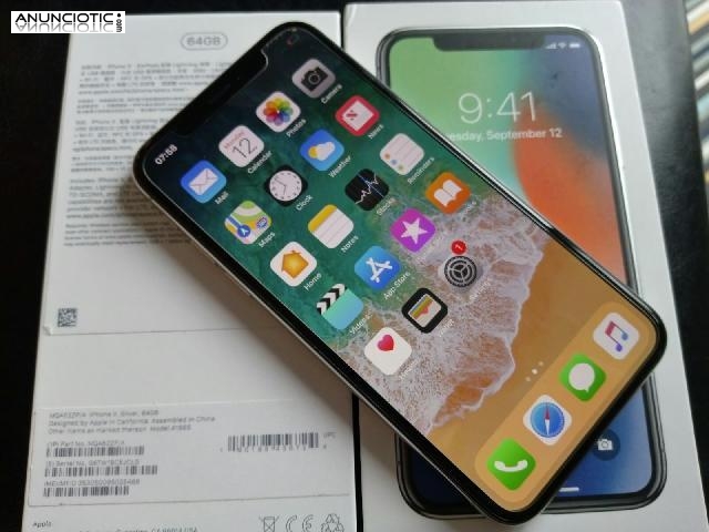 Apple iPhone X 64GB cost 400 EUR , iPhone X 256GB cost 450 EUR , iPhone 8/8