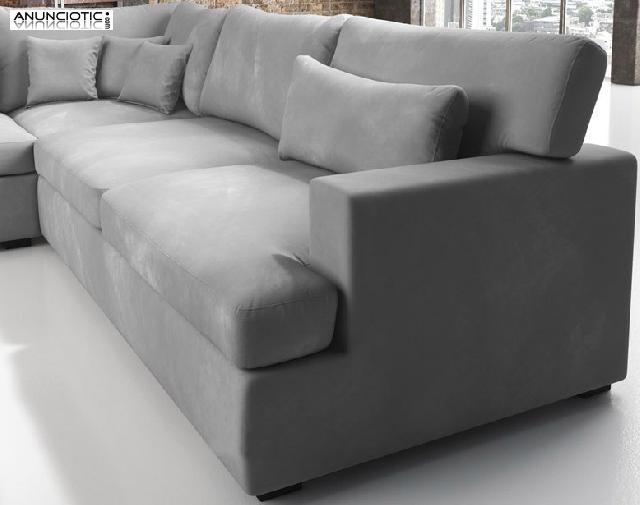 Sof&aacute; modelo Nest color gris Ref 3044