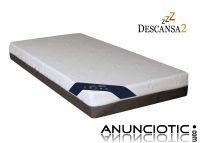 Conjunto cama el&eacute;ctrica articulada visco.