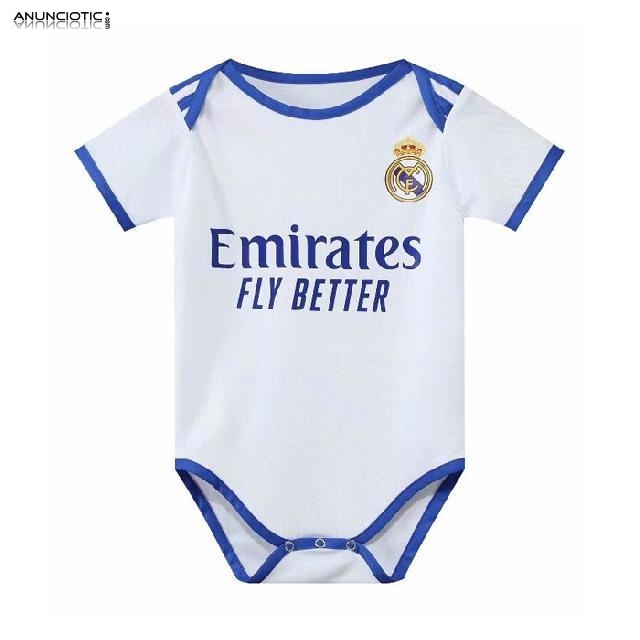 camiseta real madrid bebe 2021-22