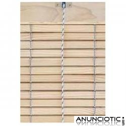 ALICANTINAS ESTORE CORTINA DE MADERA HECHA A MEDIDA! PRECIO ECON&Oacute;MICO!