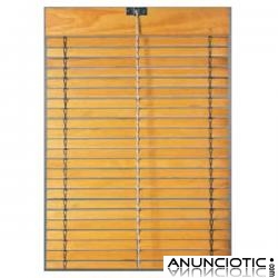 ALICANTINAS ESTORE CORTINA DE MADERA HECHA A MEDIDA! PRECIO ECON&Oacute;MICO!