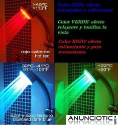 MANGO DE DUCHA + FLEXO CROMOTERAPIA! PRECIO ECON&Oacute;MICO