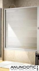 MAMPARA DE BA&Ntilde;O PARA BA&Ntilde;ERA ENROLLABLE! PRECIO ECON&Oacute;MICO!