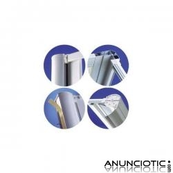 MAMPARA DE BA&Ntilde;O PARA BA&Ntilde;ERA ENROLLABLE! PRECIO ECON&Oacute;MICO!