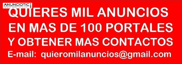 PUBLICAMOS MIL  ANUNCIOS EN MAS DE CIEN PORTALES EN TODA  BARCELONA Matar&oacute;