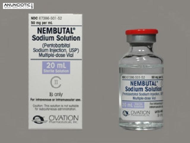 Puro Nembutal (pentobarbital s&oacute;dico), 