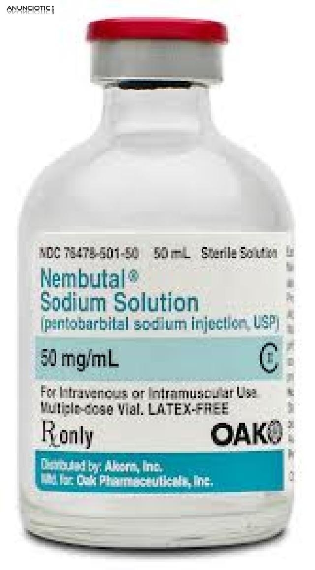 Puro Nembutal (pentobarbital s&oacute;dico), 