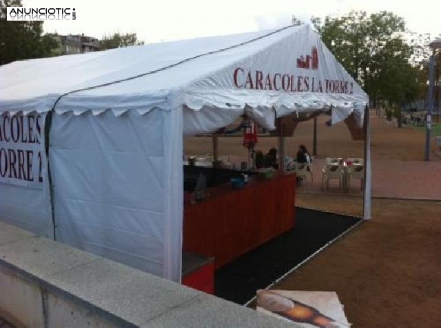 Vendo carpas econ&oacute;micas 8x6