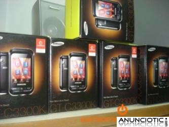TELEFONO M&Oacute;VIL SAMSUNG GT C3300K NUEVO A ESTRENAR CON SUS ACCESORIOS VODAFONE