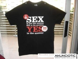 VENTA DE CAMISETAS A 6 EUROS ALGODON Y DISE&Ntilde;O