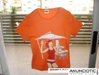 VENTA DE CAMISETAS A 6 EUROS ALGODON Y DISE&Ntilde;O