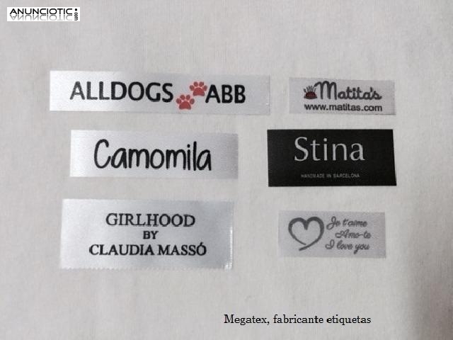 Etiqueta algod&oacute;n termoadhesiva para geri&aacute;tricos 