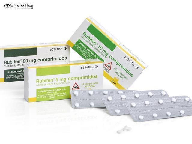 Rubifen 20 Mg y c&aacute;psula con qu&iacute;mica de investigaci&oacute;n en p&iacute;ldoras, l&iacute;quido y