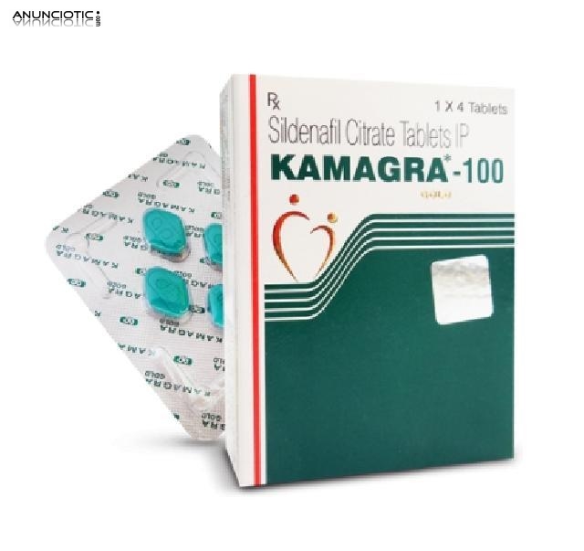 KAMAGRA Gold | genuina Viagra&reg; Generica | Tabletas 100mg. 
