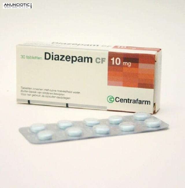 Diazepam 2/5/10 mg Antidepresivo sin receta