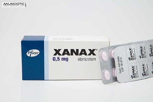 Xanax Alprazolam 0,5mg / 1mg / 2mg sin receta