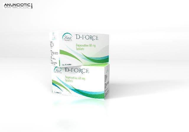 D-force Dapoxetine 60 mg - sin receta