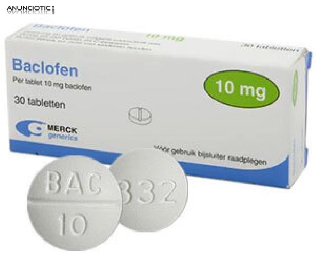 Baclofen 10 mg - Analg&eacute;tico sin receta