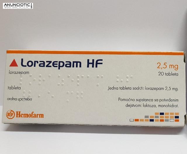 Pastillas antidepresivas - Lorazepam sin receta
