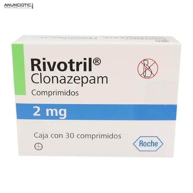 RIVOTRIL 2mg (clonazepam) sin receta