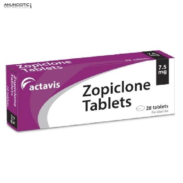 Zimovane (Zopiclone, Zopitin) 7.5 mg - sin receta
