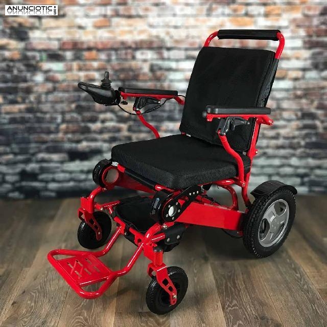 Silla de ruedas el&eacute;ctrica plegable con bater&iacute;a 1X
