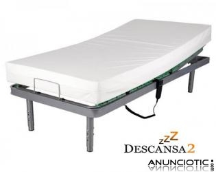 Cama geri&aacute;trica completa.