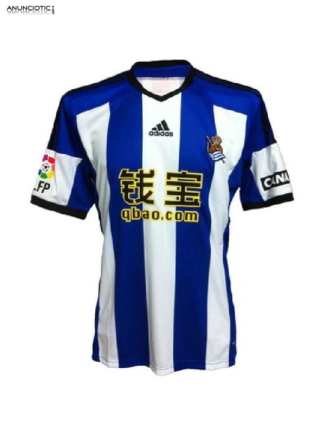 Tailandia Camiseta Real Sociedad primera Equipaci&oacute;n 2014-2015