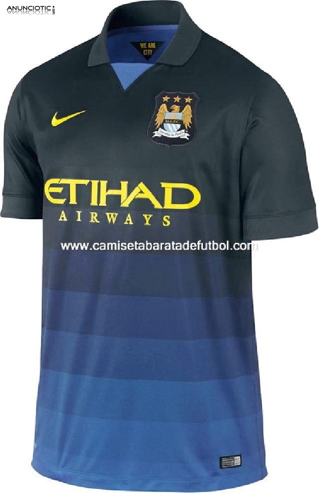 Camiseta Manchester City 2015,Equipacion Manchester City 2015