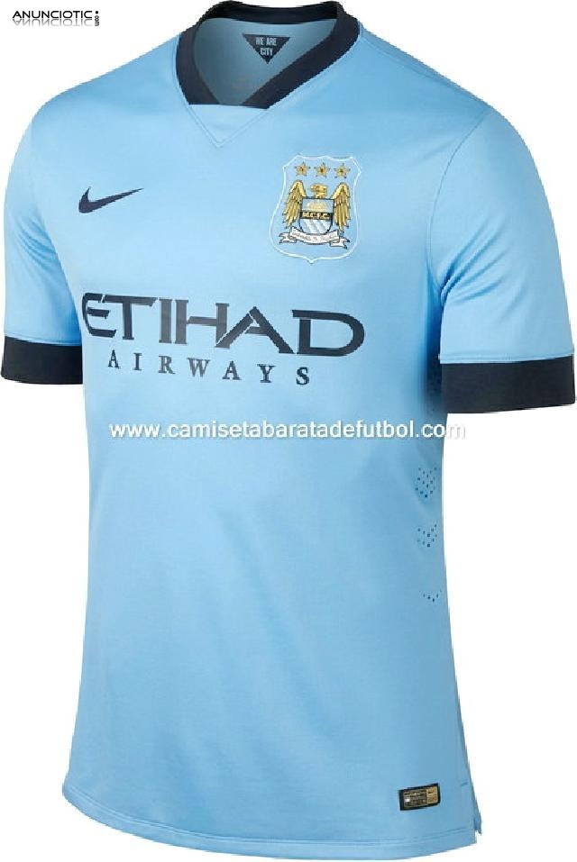 Camiseta Manchester City 2015,Equipacion Manchester City 2015
