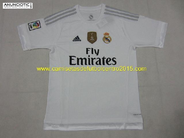 Comprar Camisetas del Real Madrid 2015 Primera baratas