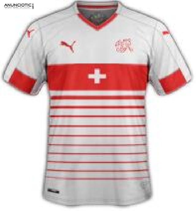 Camiseta suizo Segunda euro 2016