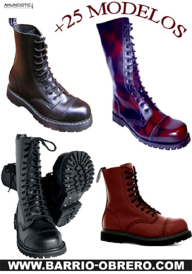 art&iacute;culo nuevo. Botas Dr. Martens con puntera hierro. Muchas tallas