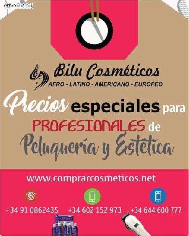 BILU Cosm&eacute;ticos: Oferta para Profesionales