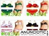 Venta al por mayor ropa interior y sujetador CK 2012 mujeres s&uml;&sup2;per brillante