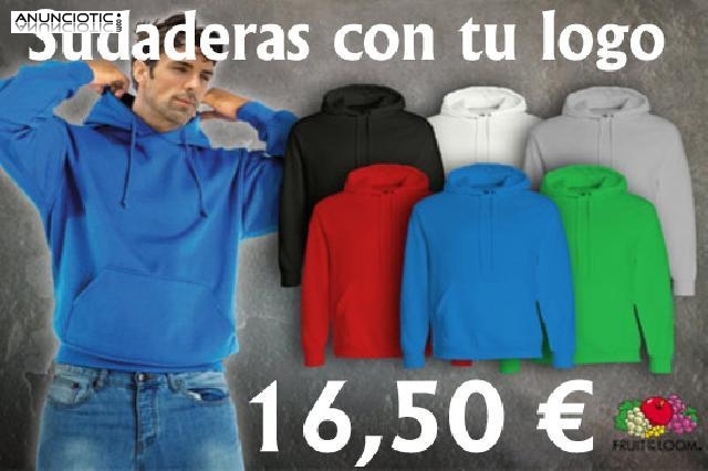 Oferta: 25 Sudaderas personalizadas con tu logo x solo 16,5 �