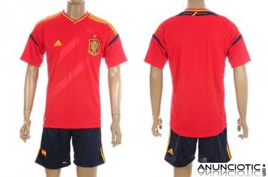 La m¨¢s reciente camiseta de f¨²tbol de España en 2012/2013