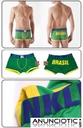 Calvin Klein para hombre X Copa del Mundo de troncos de algod&uml;&reg;n de USA