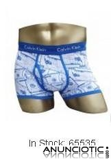 venta camiseta de f&uml;&sup2;tbol, ropa interior de Calvin Klein de 50 unidades = 150 euros