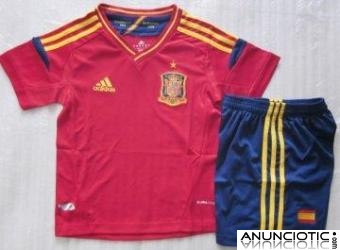 Las ventas al por mayor Camisetas Niños Espana 2012-2013 Temporada