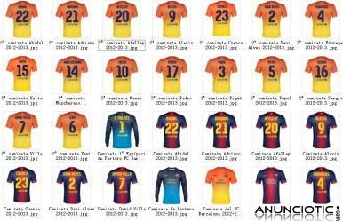 Camisetas de futbol del Equipaci&oacute;n FC Barcelona 2012/2013