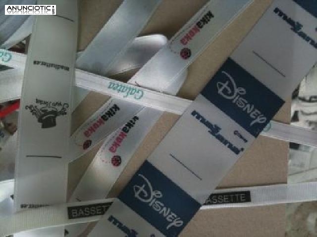 Etiquetas ropa personalizadas para ni&ntilde;os
